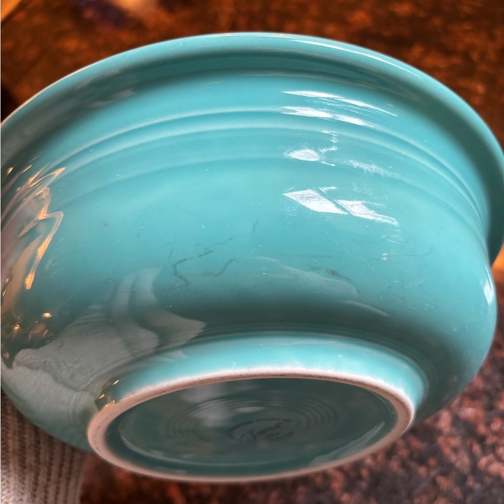 Fiesta Peacock Large Pasta/Soup Bowl - Picture 4 of 4